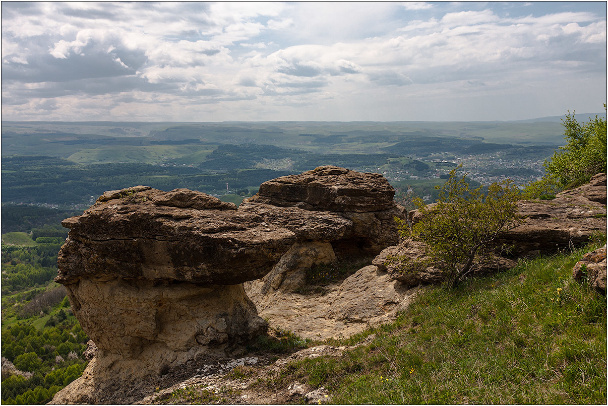 В горах над Кисловодском.