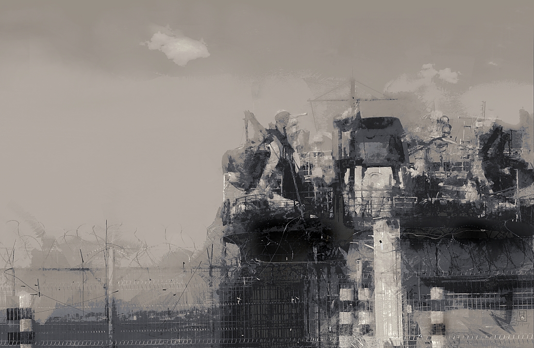 у переправы. Темрюк