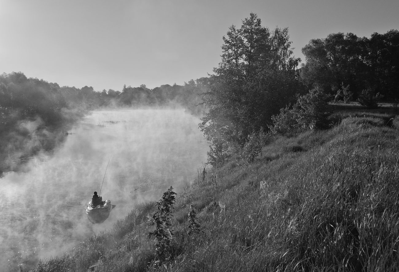 Туман в верховьях Дона