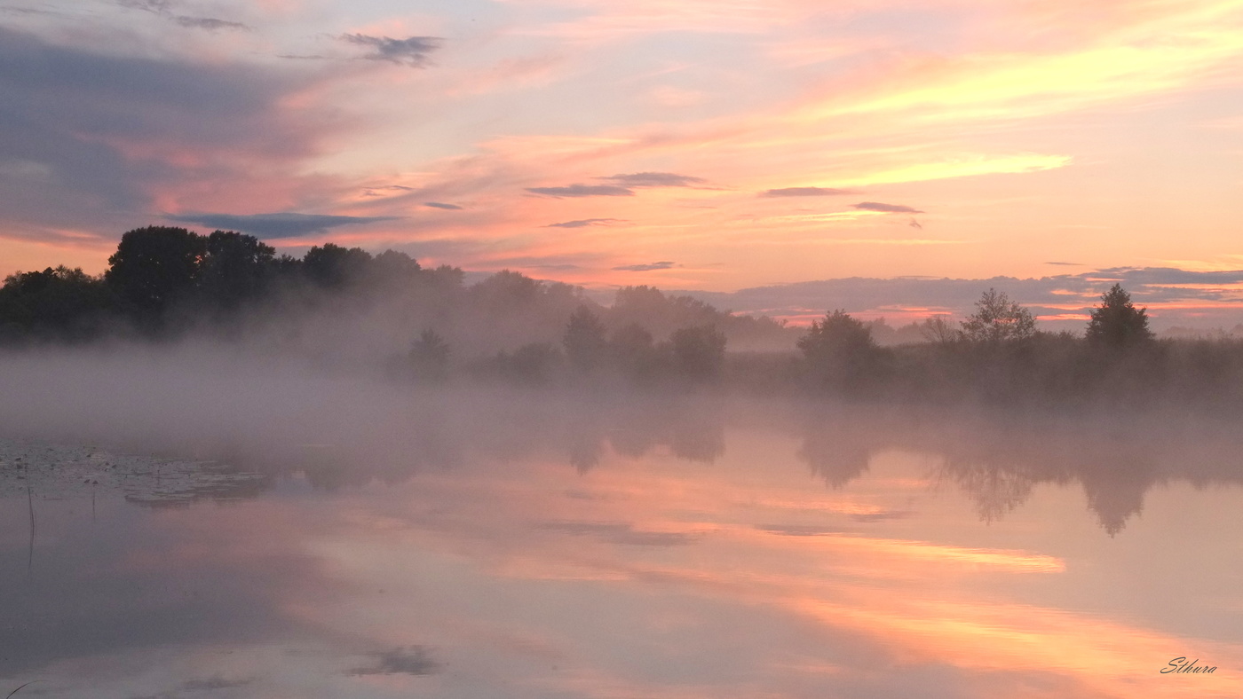 Вечерний туман.