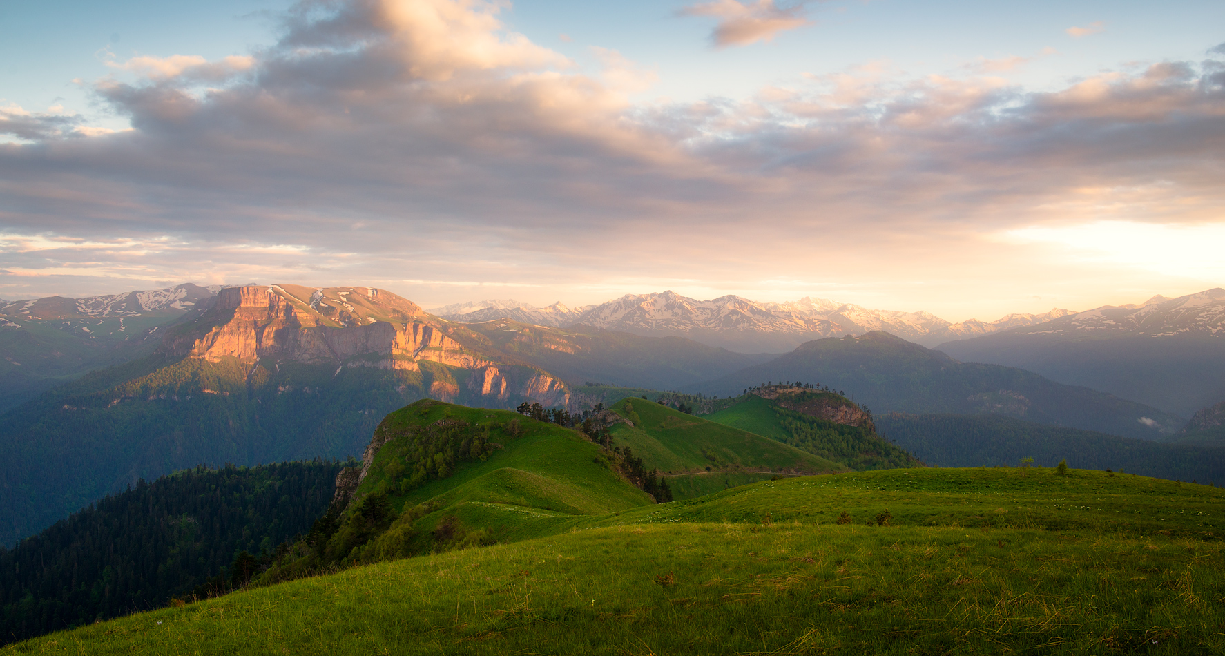 Закаты Чай - горы