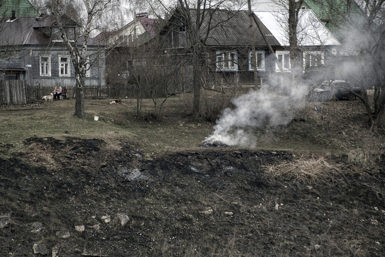 На высоком берегу