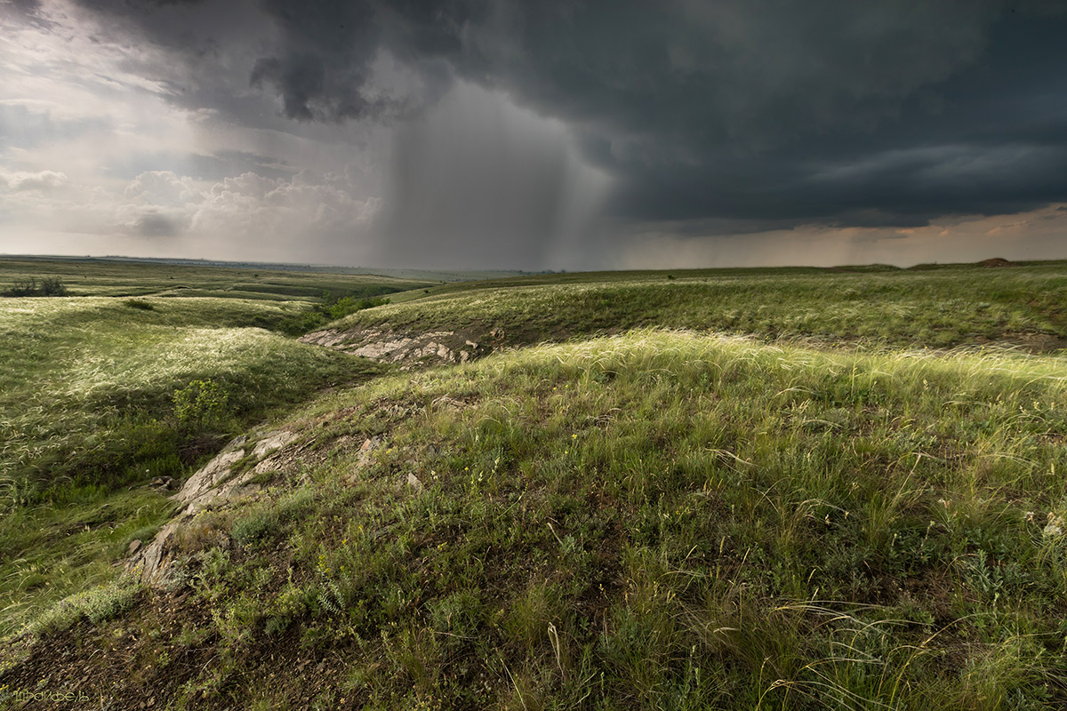 Гремит над степью
