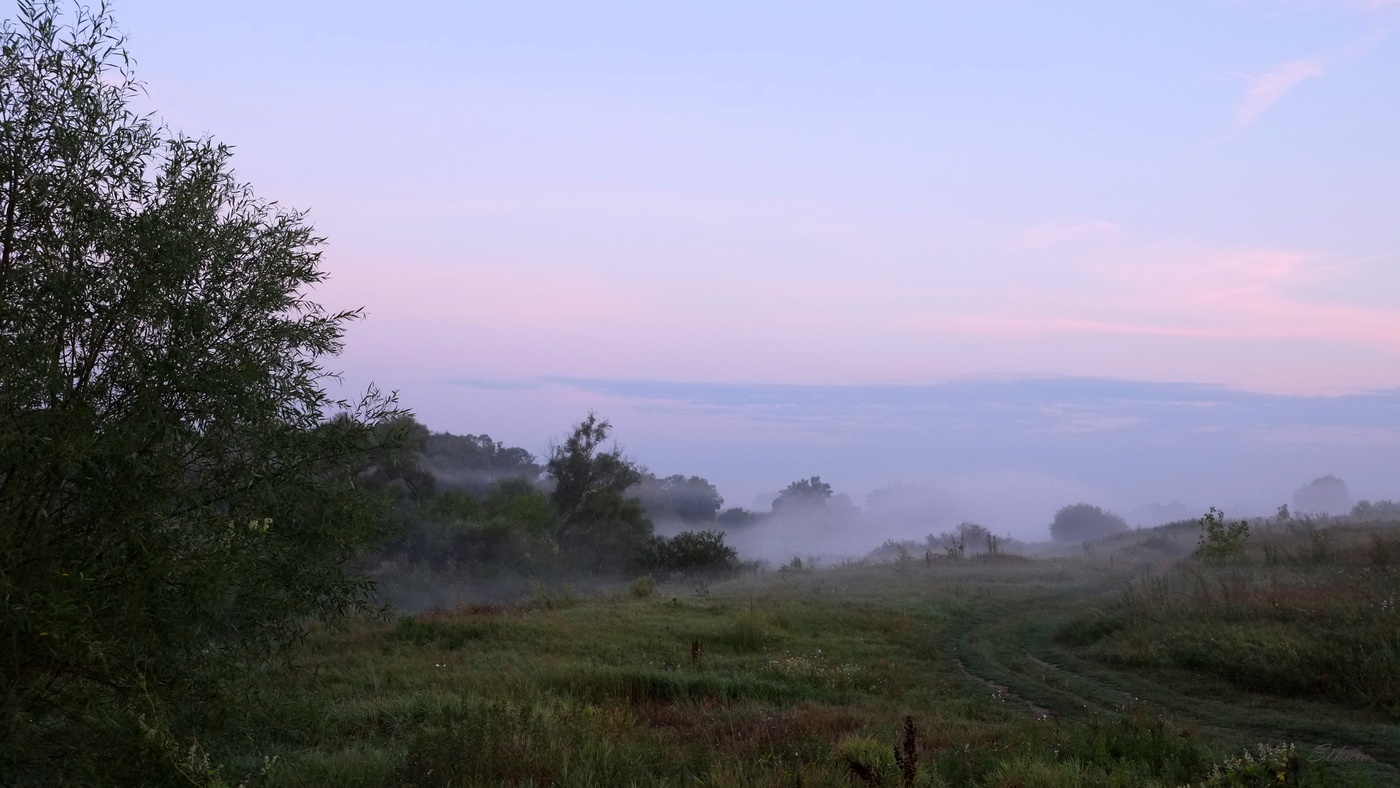 Утренний пейзаж.