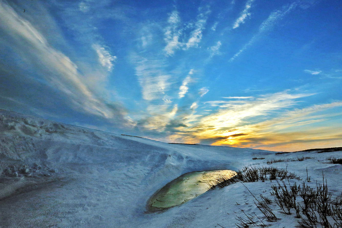 Северный закат