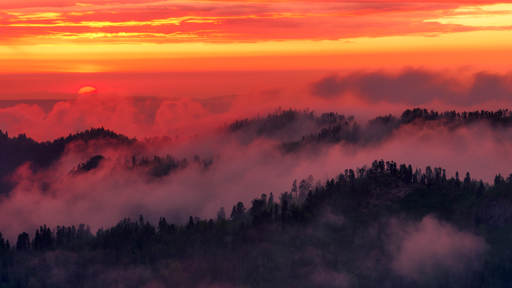 Закаты у Асбестной