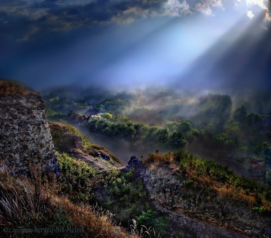 Дымок над Хотинской фортецией