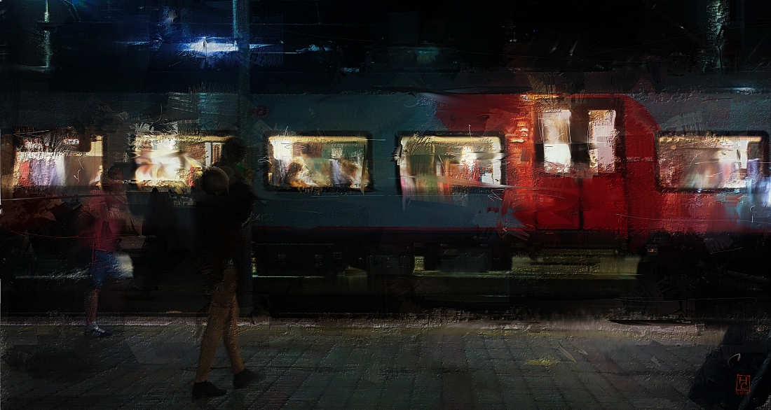 холодный перрон