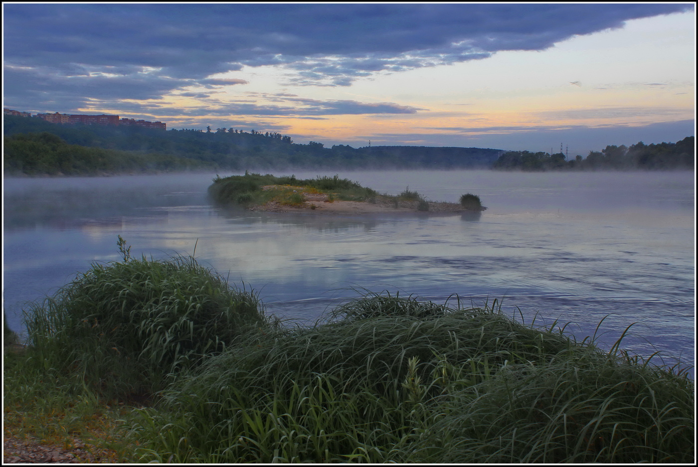утро в Пущино