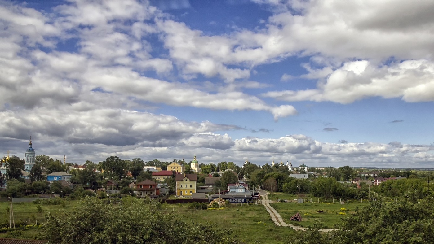 Вид из окна вагона