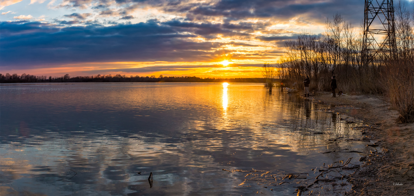 Обской закат
