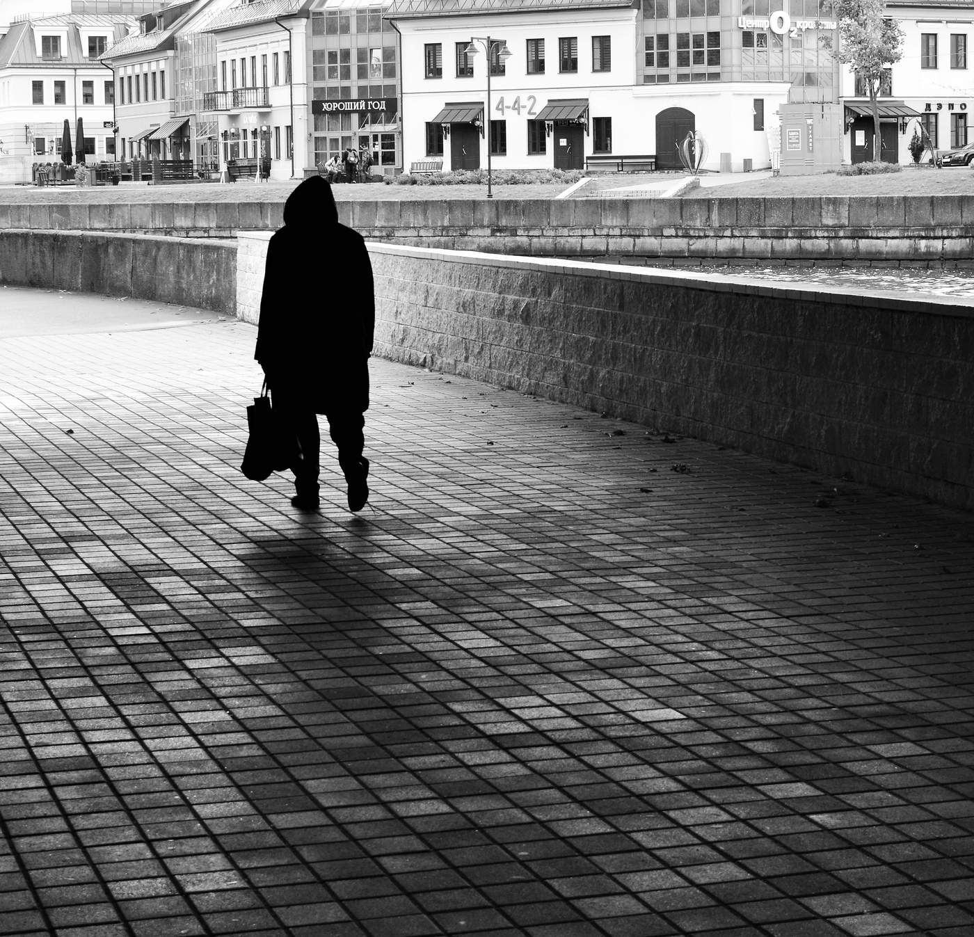 Одиночество в большом городе ...