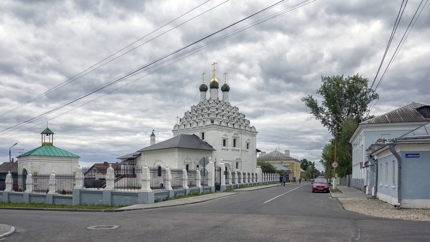 На Посадской улице.