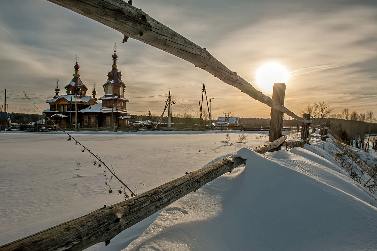 В глубинке Красноярского края...