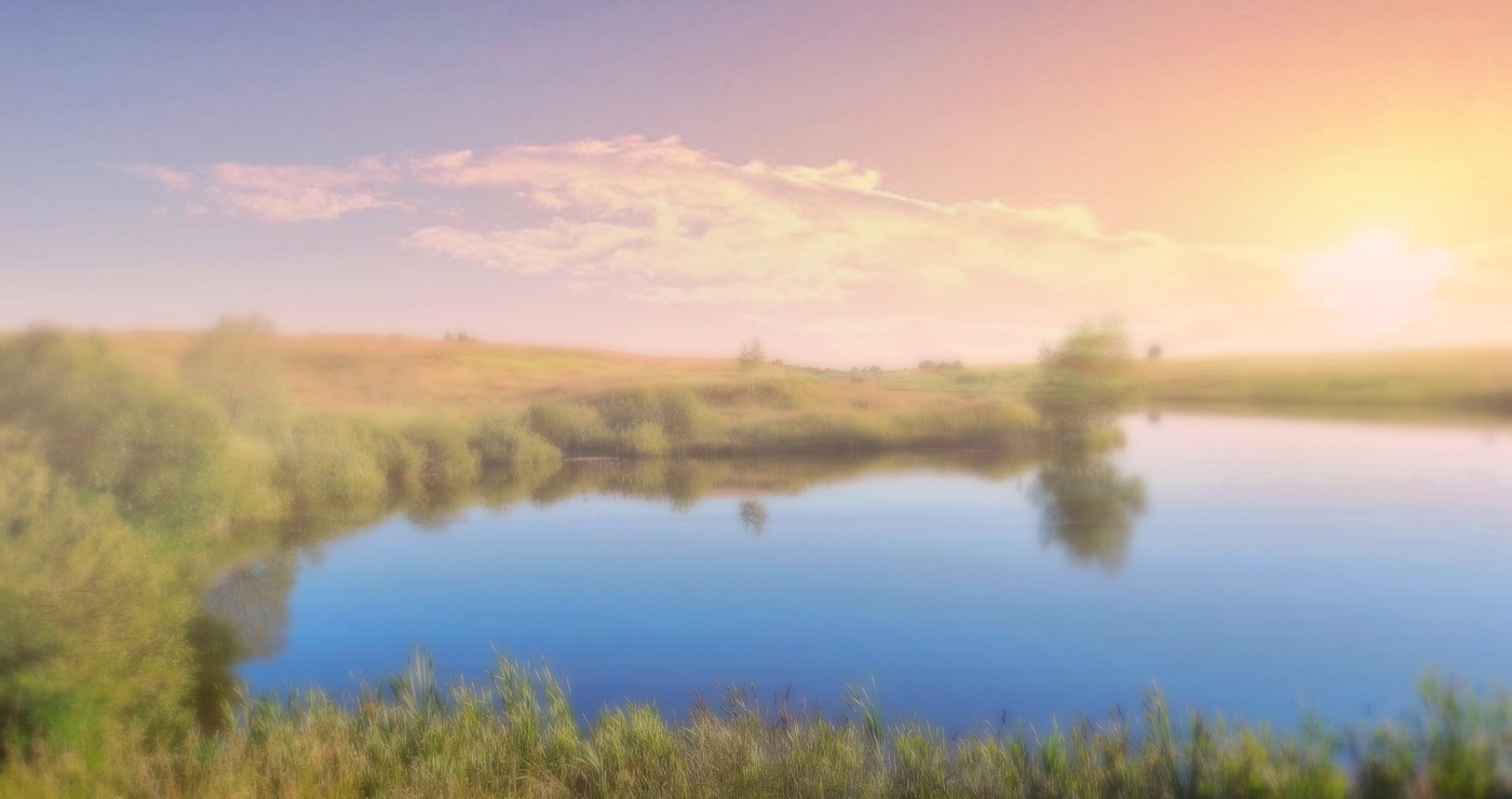 Жаркий летний вечер