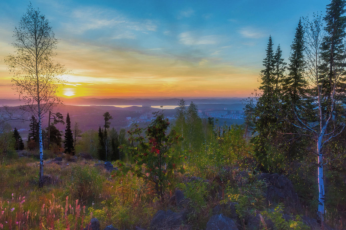 Утро в горах