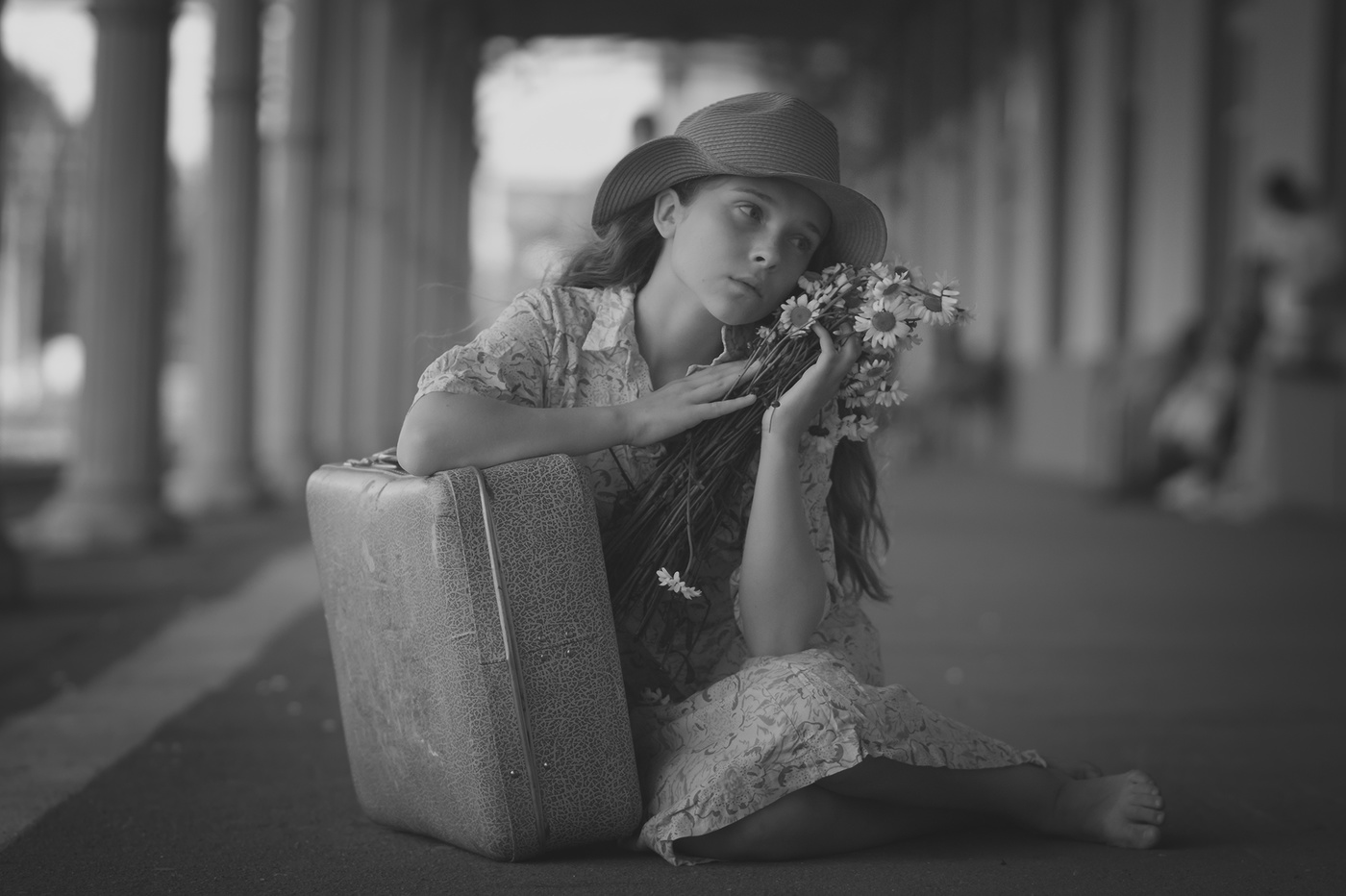 на вокзале..