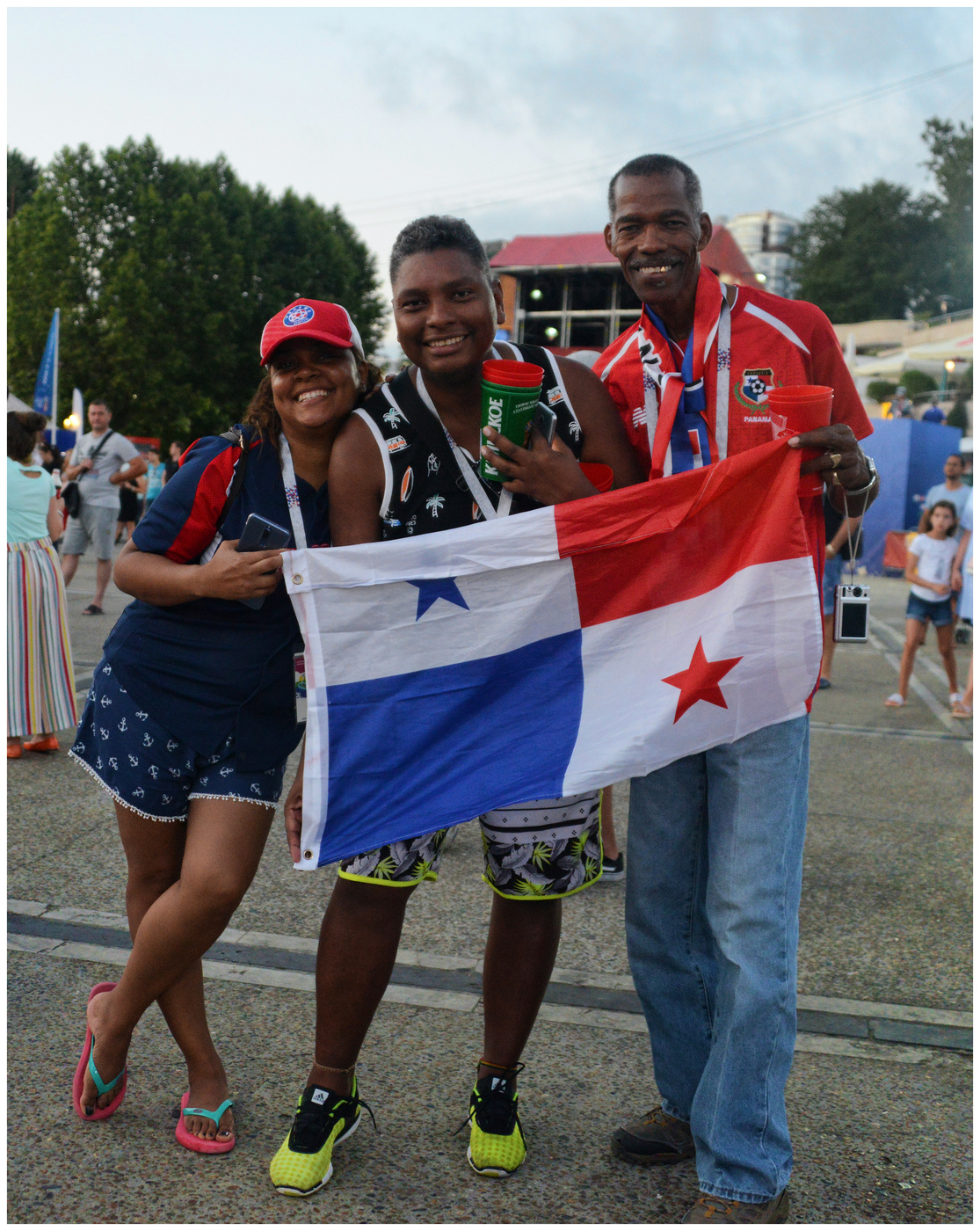 Панамцы кайфуют в России