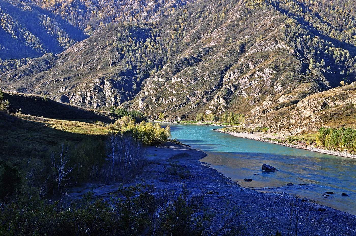 Утро в Катунь