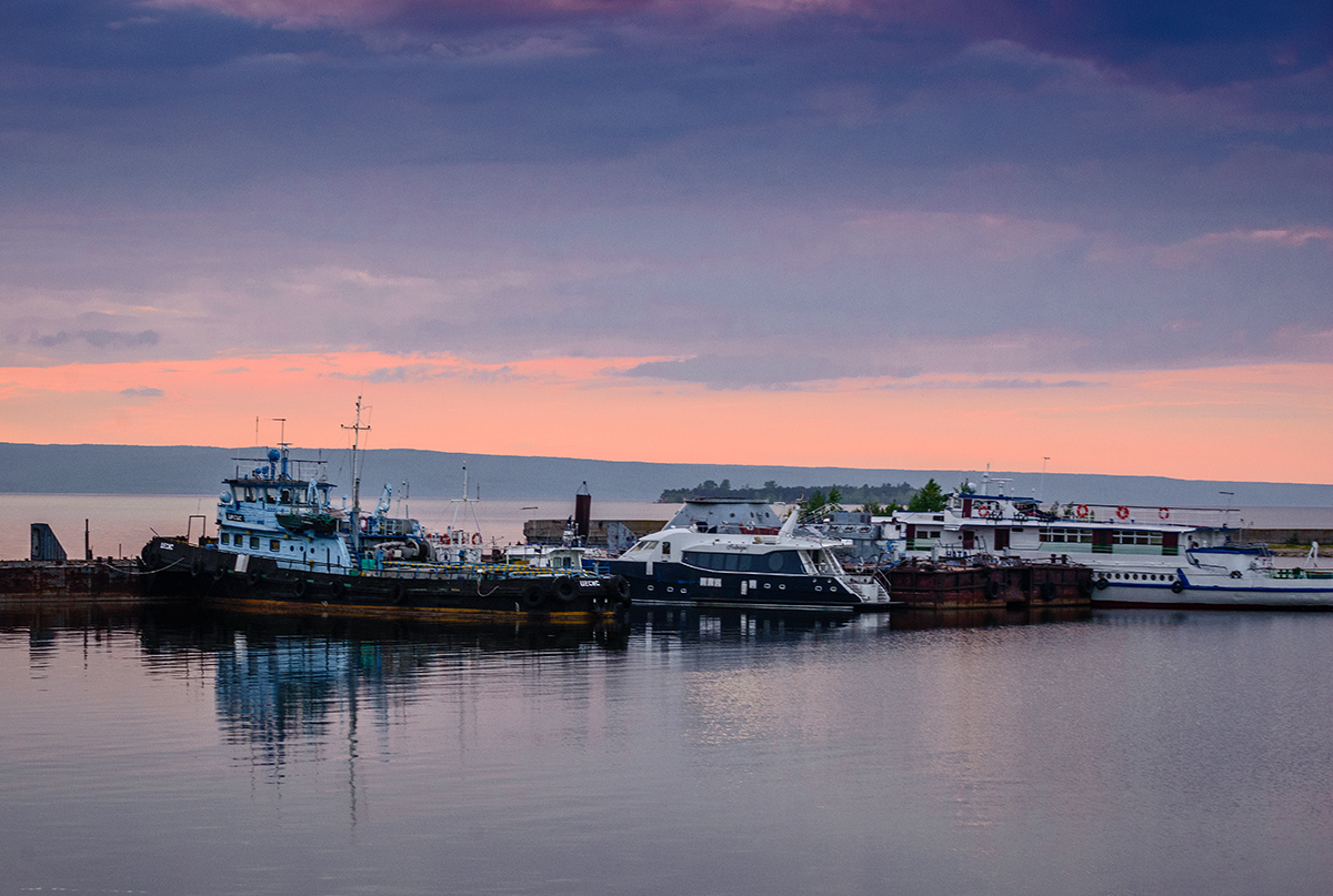 Вечер на Волге...