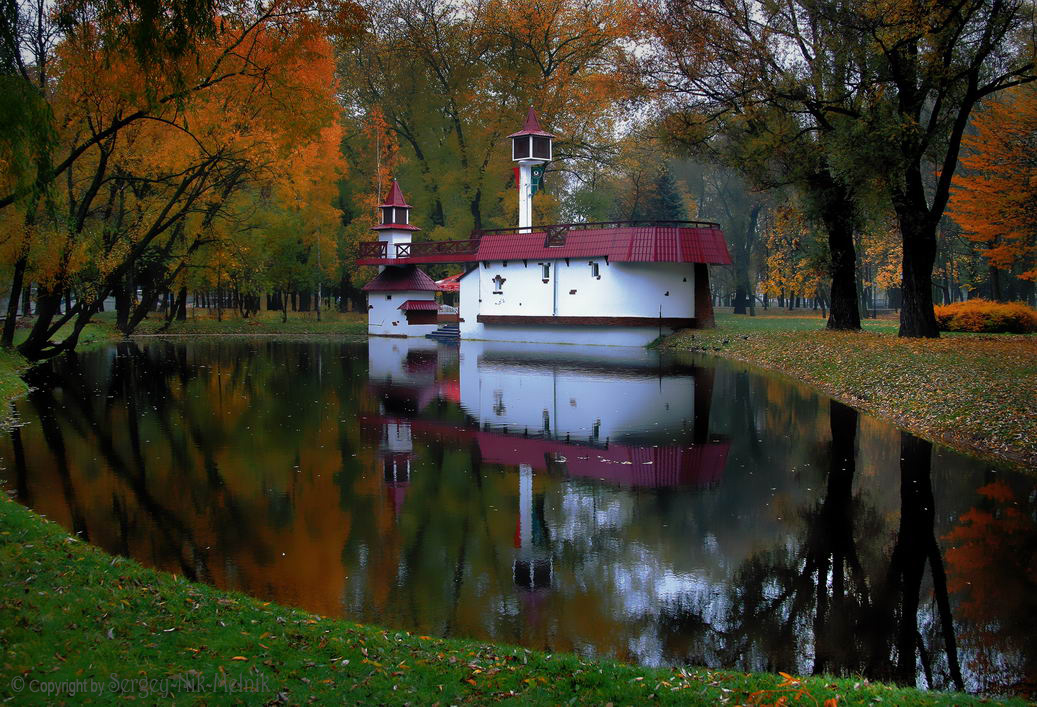 Осенний городской пейзаж