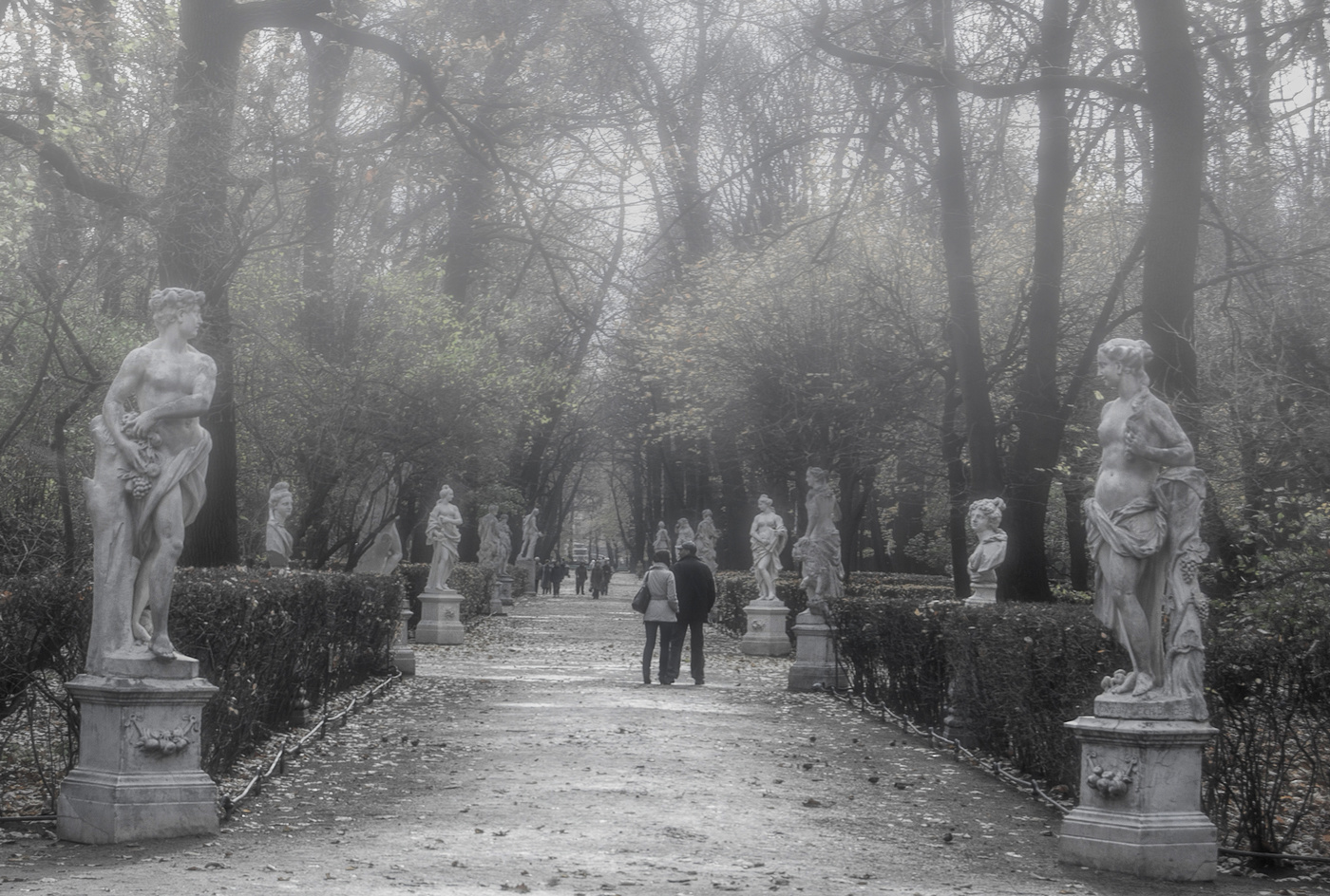 И в летний сад гулять водил