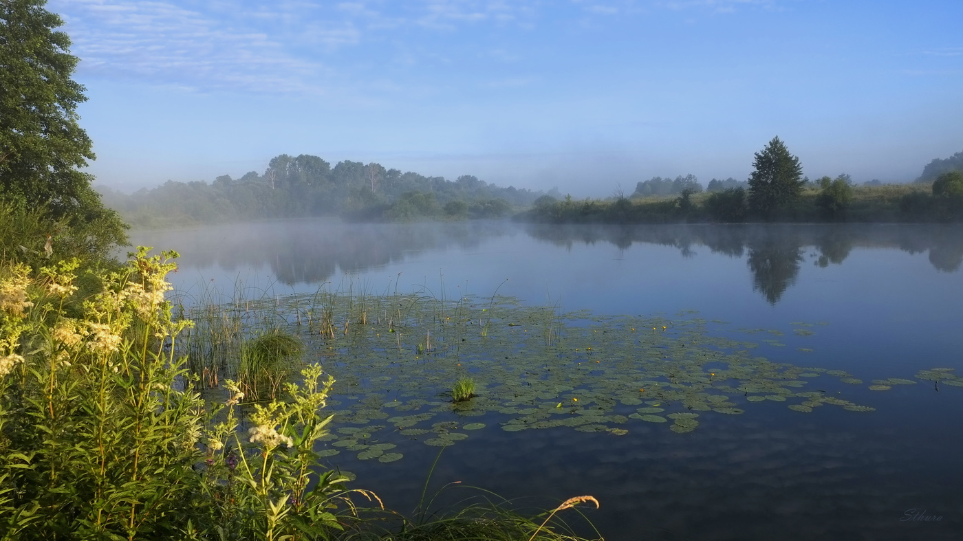 Рано утром.