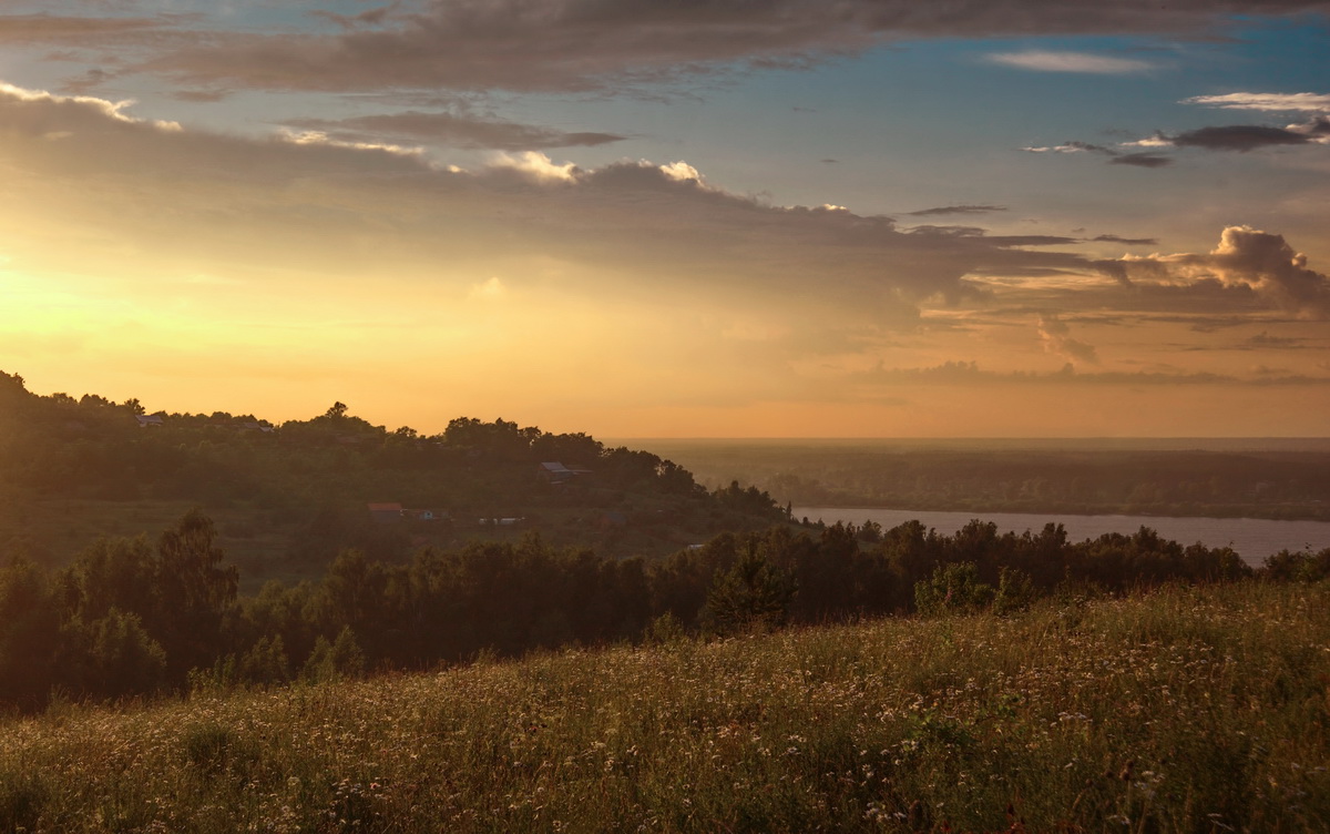 Вечер. Средняя полоса.
