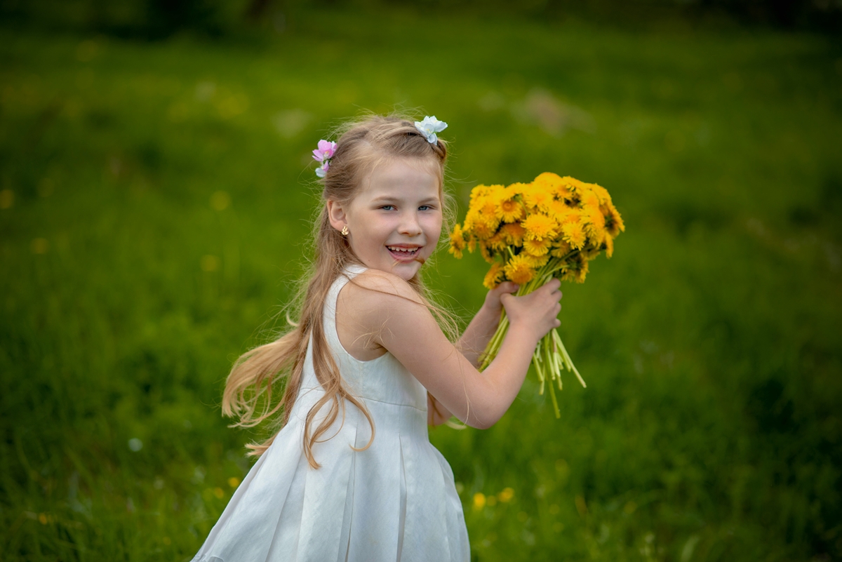 Букет одуванчиков