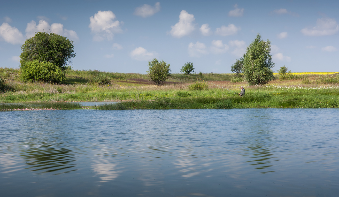 На рыбалке по утру!