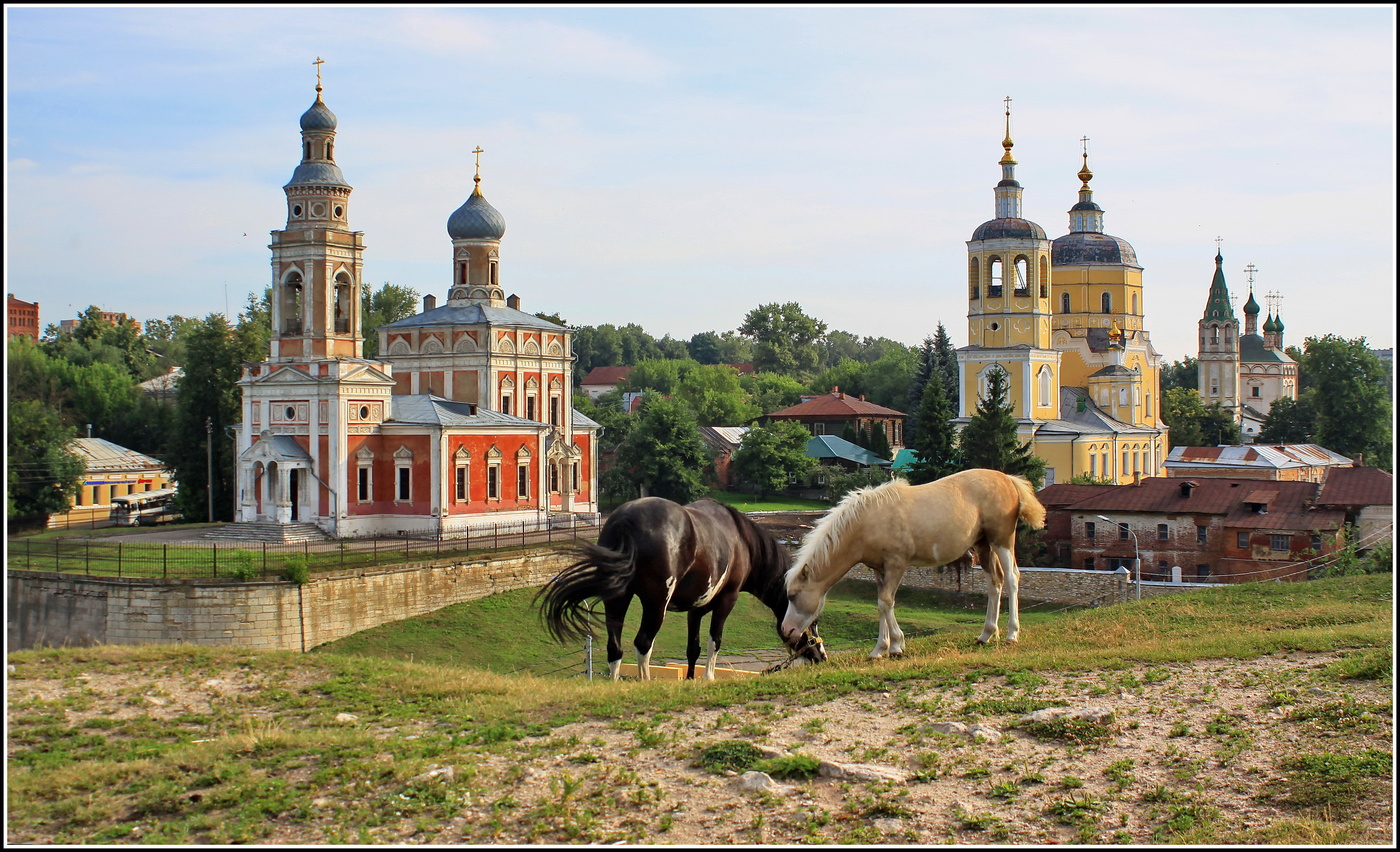городская зарисовка