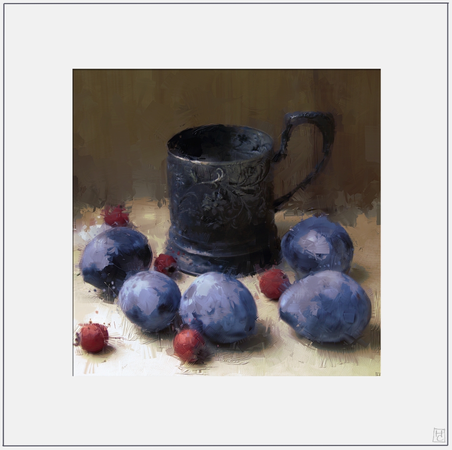 сливы с подстаканником