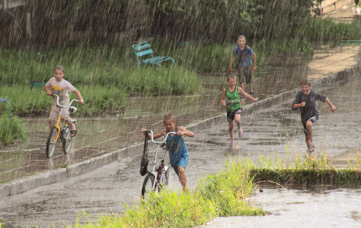 Радость дождю