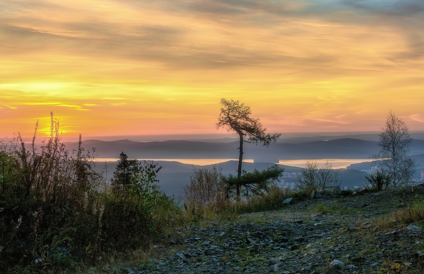 Утреннее озеро