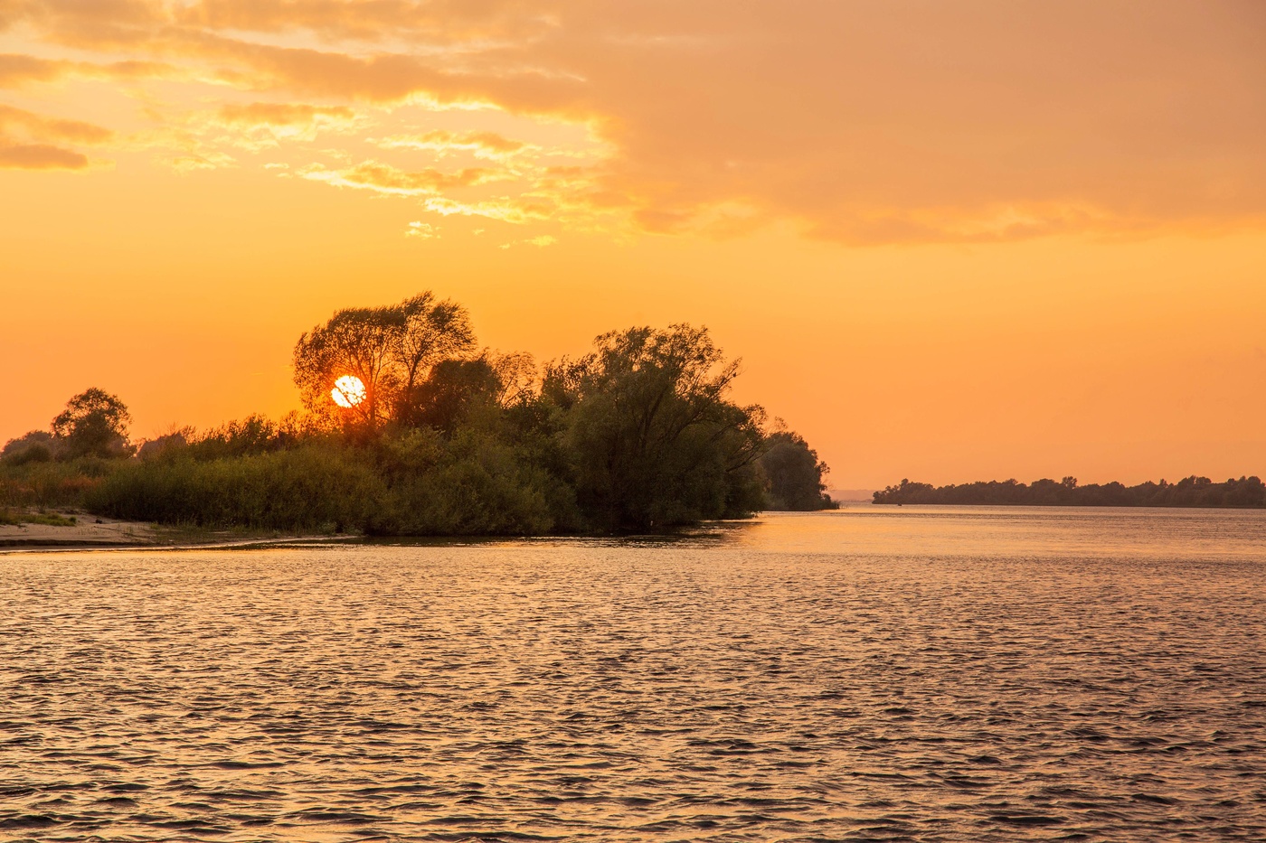 золотой закат