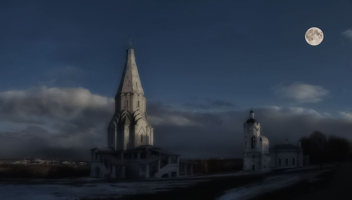 В холодном сумраке ночном