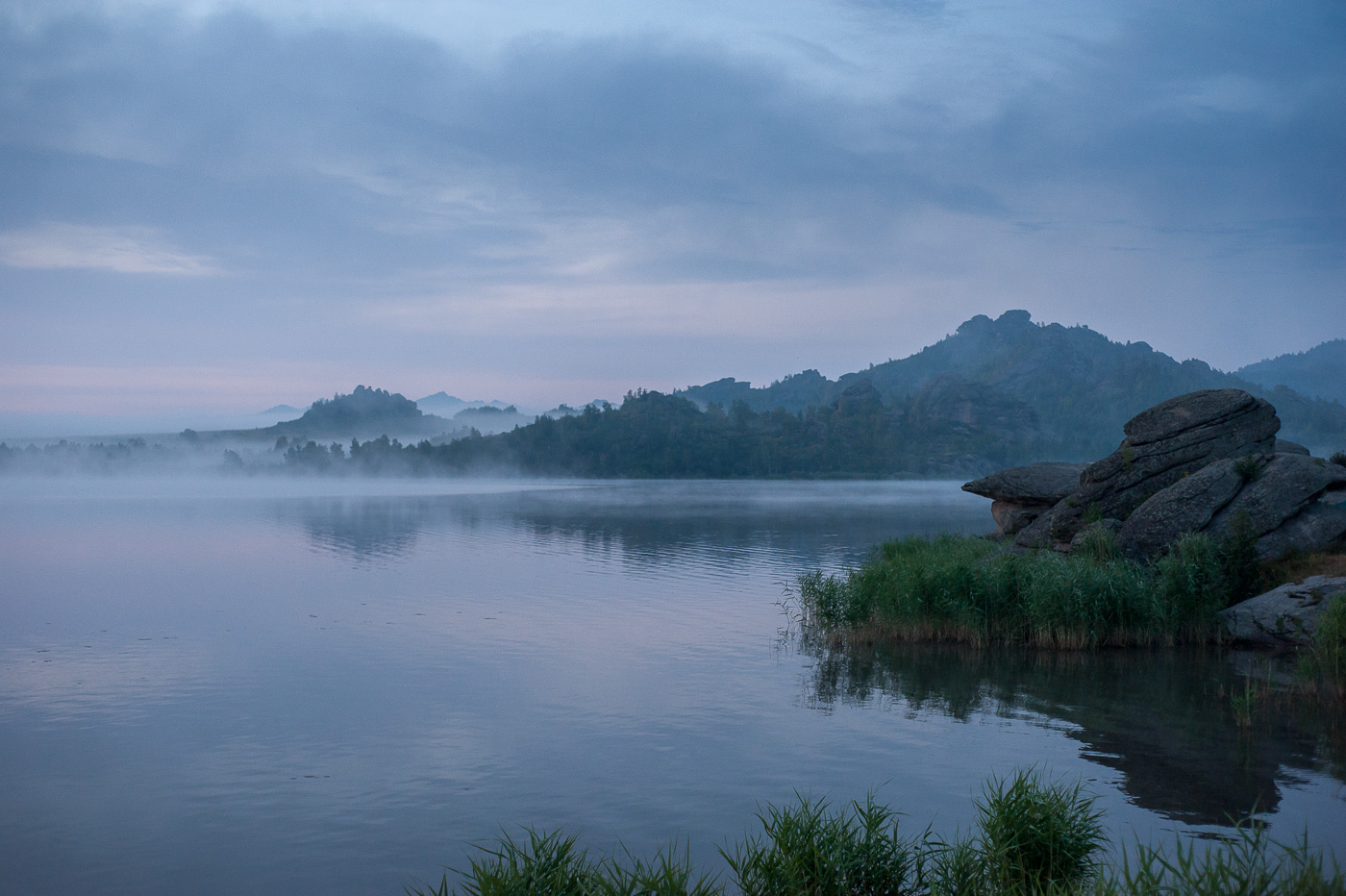 Утро туманное...