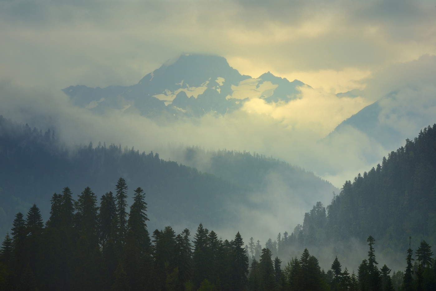 Горы Кавказа