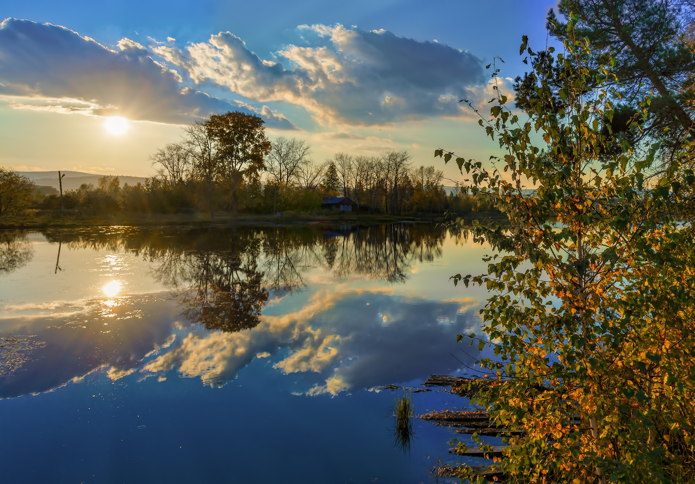 Вечерние облака
