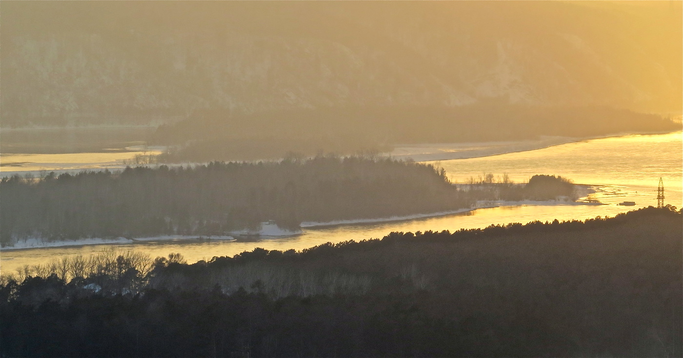 На Енисее...