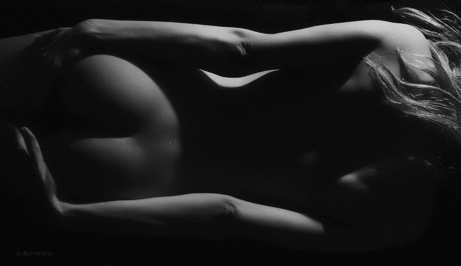 Landscape composition. A. Krivitsky's studio.