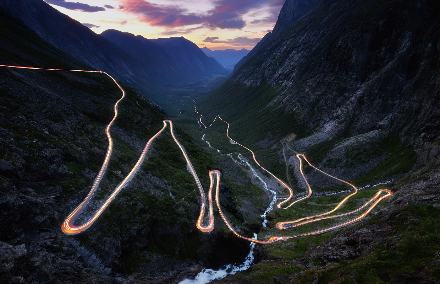 Fiery Trollstigen