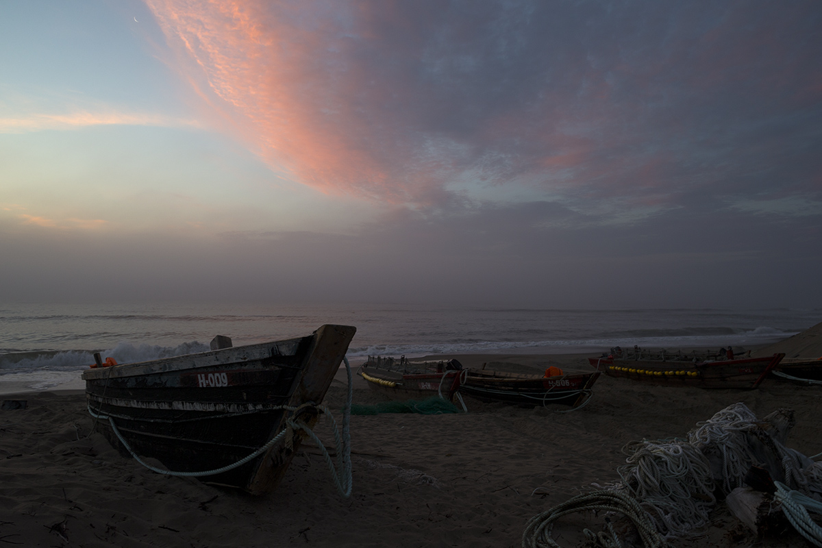 Утро на рыбацком стане