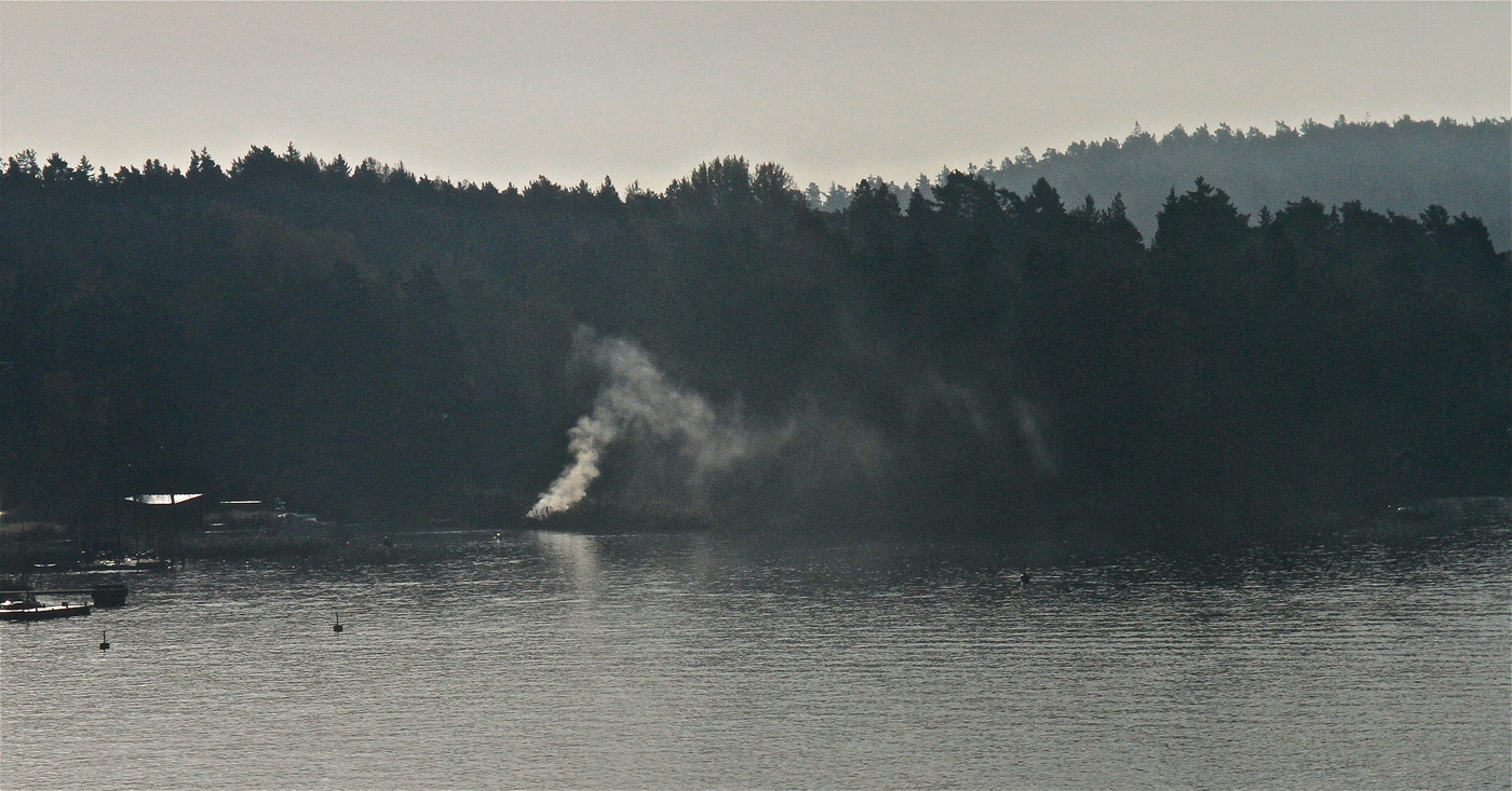 Утренний костерок