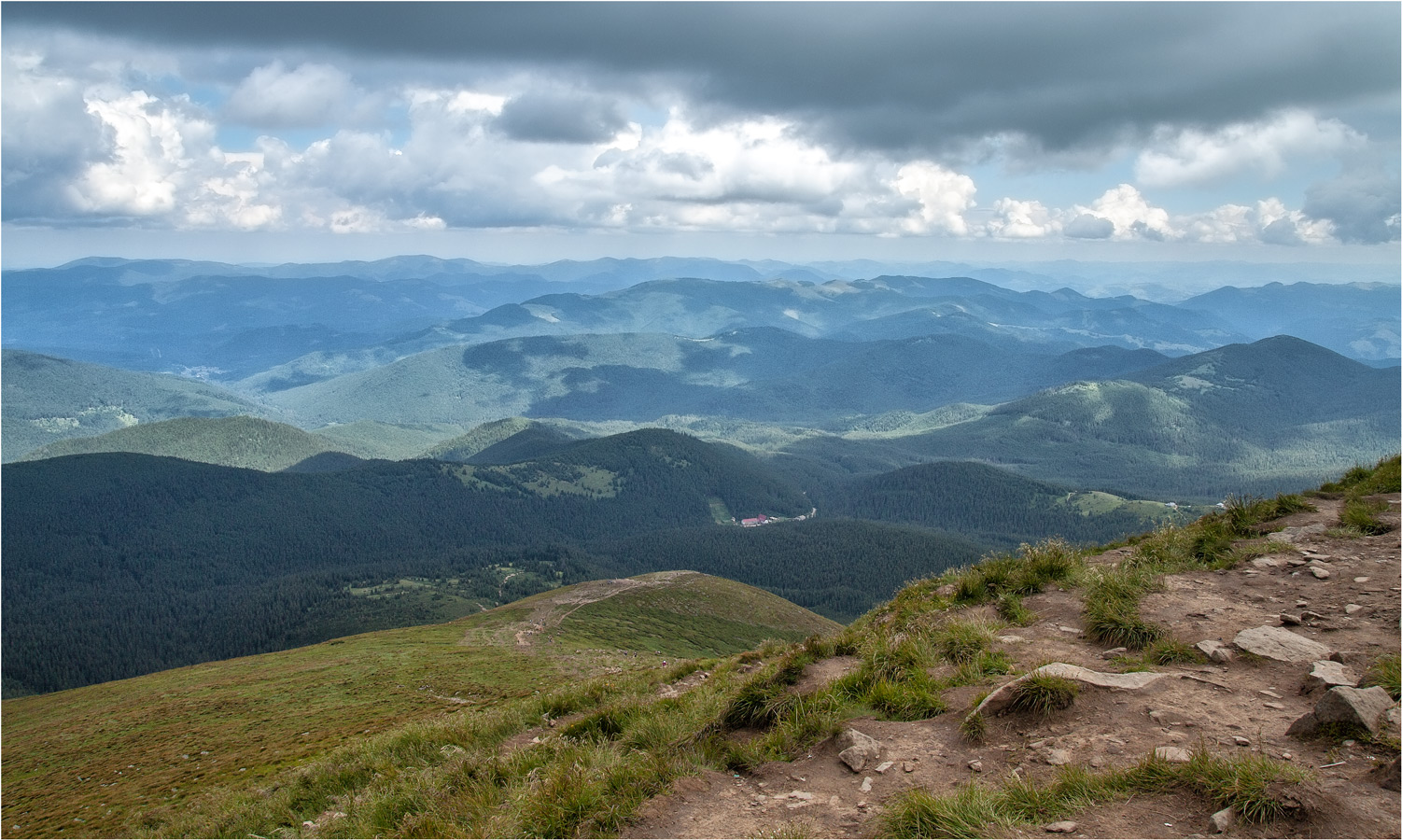 На карпатских вершинах
