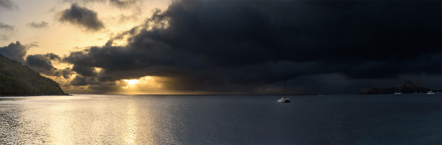Sunset @ Reduit Beach, Rodney Bay