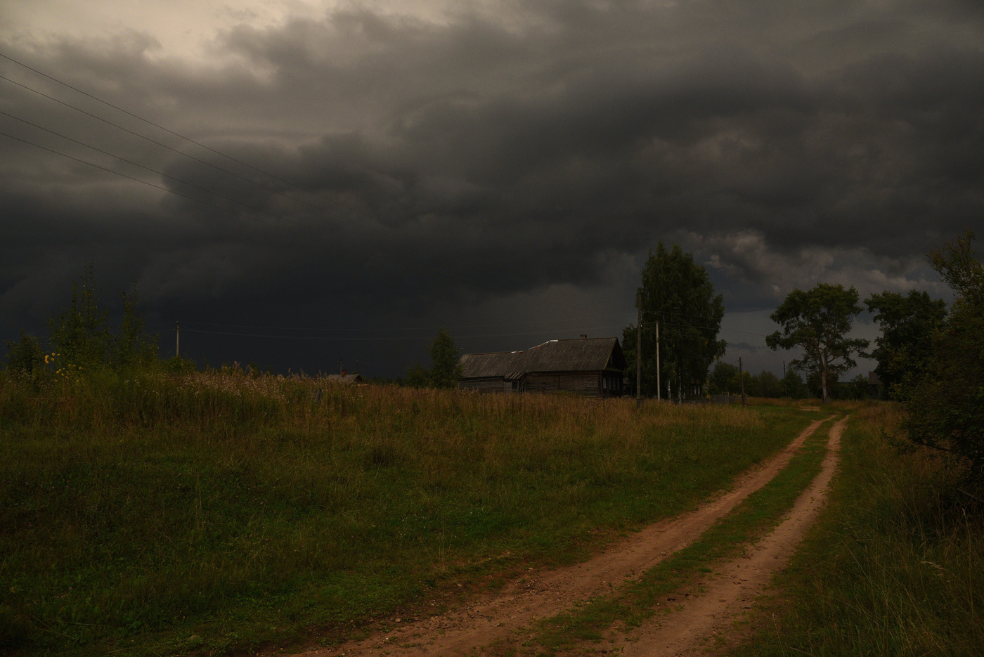 Перед грозой ...