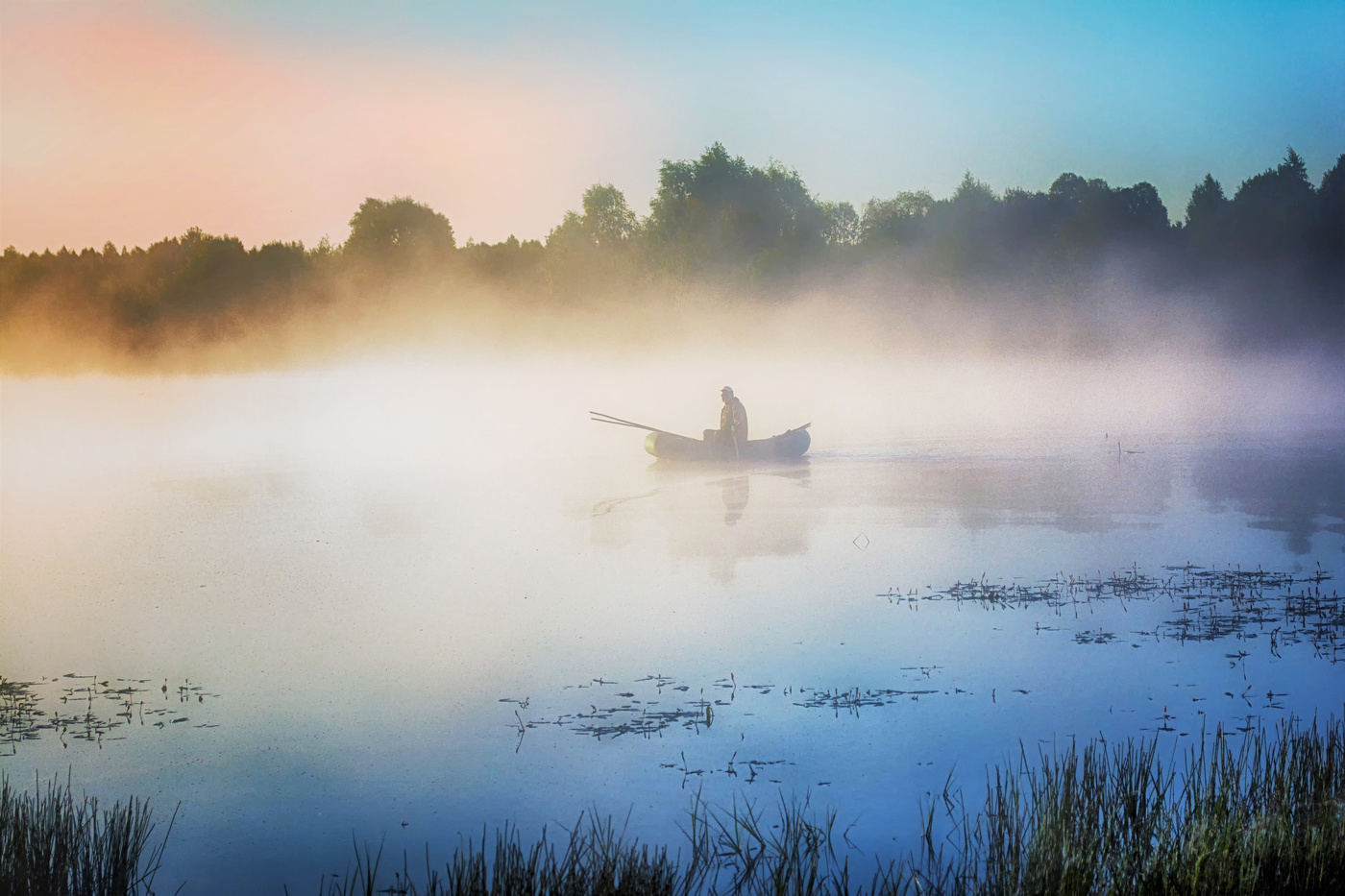 Наедине с природой.