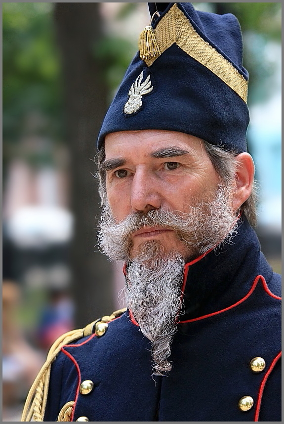 Soldat français de 1812.