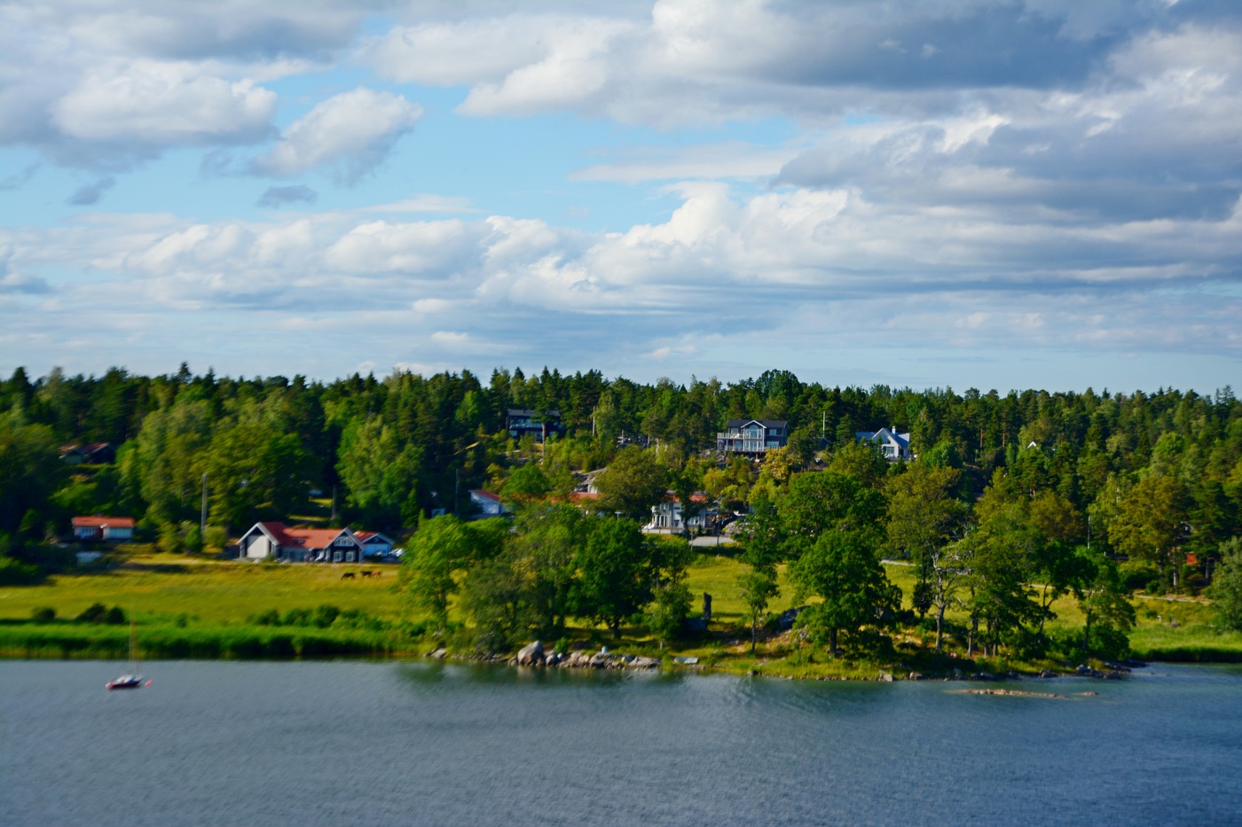 Побережье Швеции.
